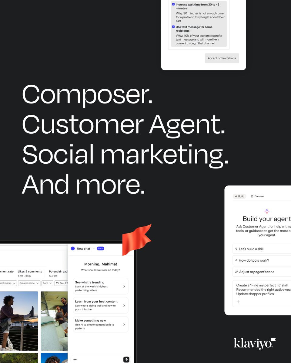 klaviyo's tweet photo. Our Q2 release is live → https://t.co/cpc4Sta90S https://t.co/IDJHBogFFN
