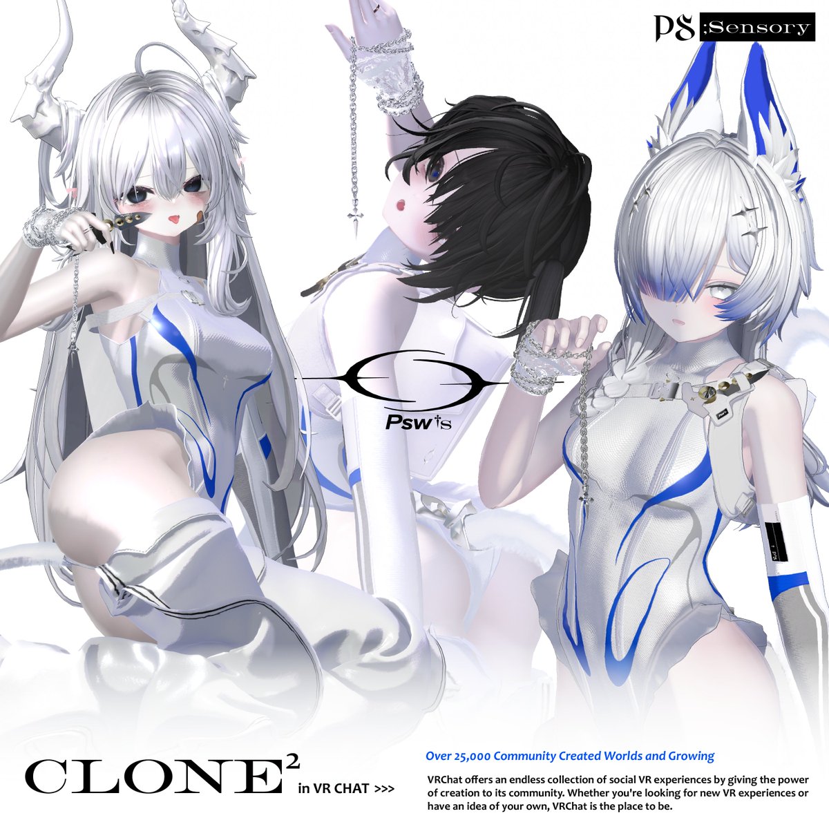 mqlqsm's tweet photo. #clnsq｜新衣装リリースセール

❑24時間限定 最大𝟱𝟬%𝗢𝗙𝗙
 - FULL PACK ￥1,600
 - 1アバター ￥850

🔗https://t.co/N3Jhs49lwn

『𝗣𝗮𝗿𝗮𝗱𝗶𝗴𝗺 𝗦𝘄𝗮𝗽 ;𝘀𝗲𝗻𝘀𝗼𝗿𝘆』
(ﾊﾟﾗﾀﾞｲﾑｽﾜｯﾌﾟ;ｾﾝｿﾘｰ)
異なるジャンルを融合し、質感もこだわり抜いたコンセプト衣装を24時間限定の特別価格で販売中！
この機会にぜひお迎えください。