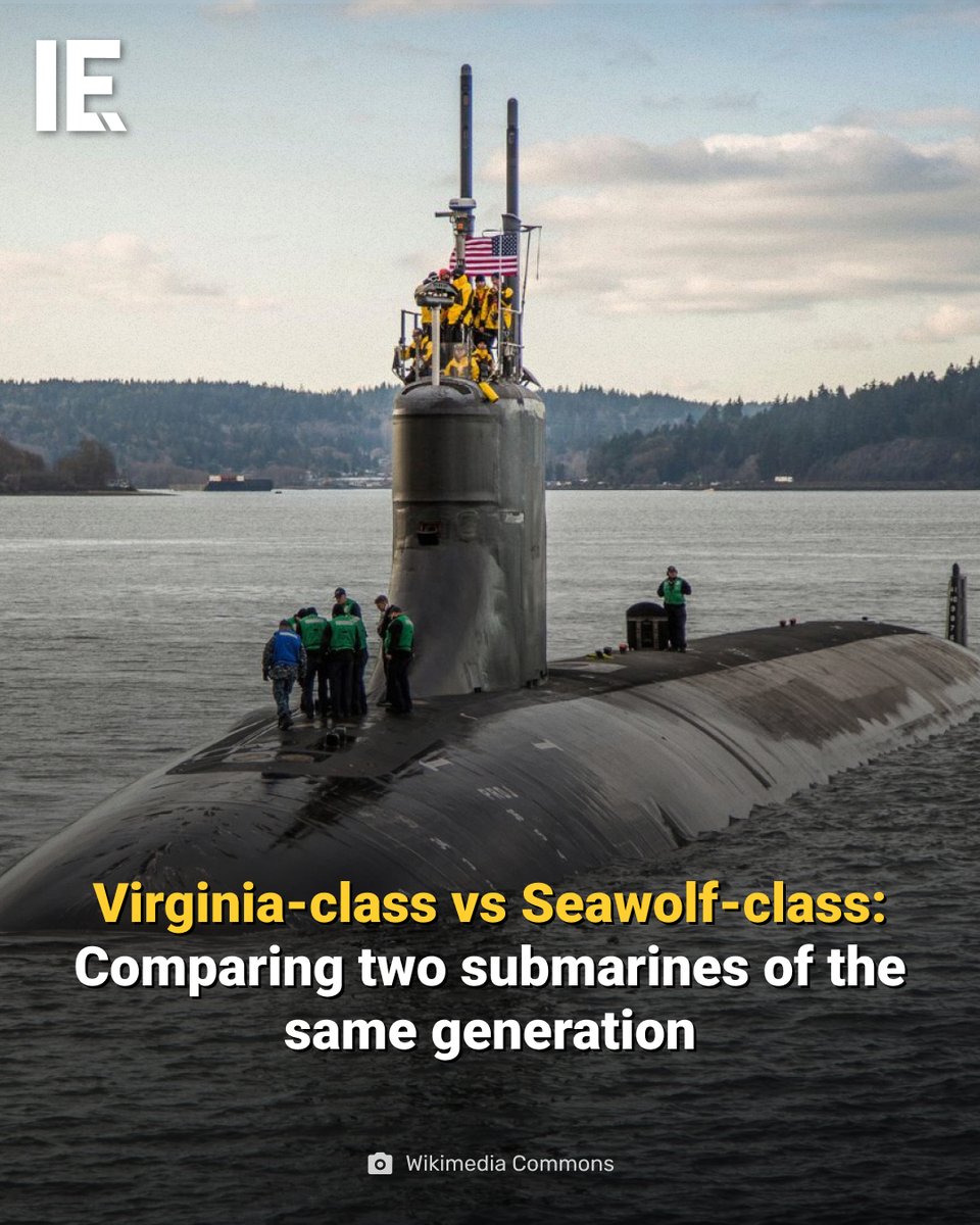 IntEngineering's tweet photo. Both generations of U.S. nuclear-powered attack submarines are designed for different strategic priorities.
https://t.co/PikrkgBYHx
#VirginiaClass #SeawolfClass #SubmarineWarfare https://t.co/3a3EYzXmh6