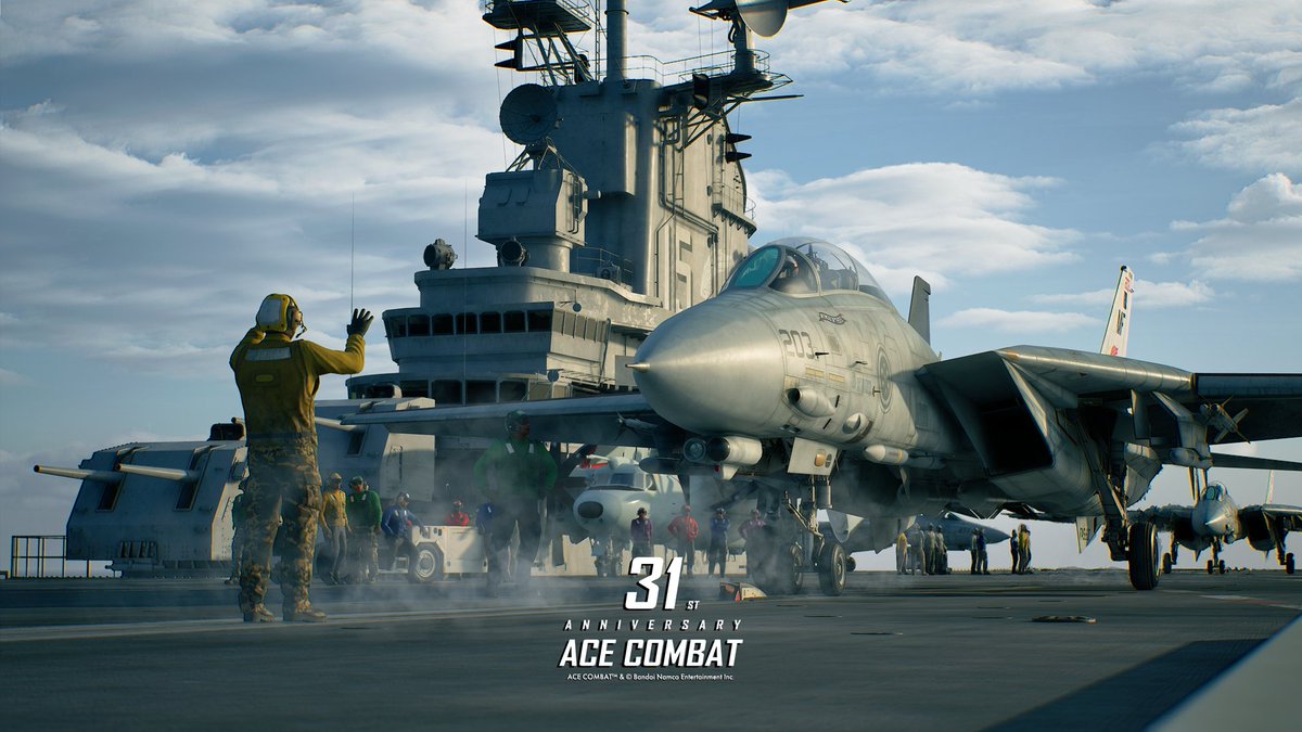 BandaiNamcoEU's tweet photo. We’ve received a special transmission from #ACECOMBAT director Kazutoki Kono:
“In 2026, ACE COMBAT 8: WINGS OF THEVE will finally be released. The ACE COMBAT series is entering into its 31st year, and yet another era.
Thank you, as always, for your support. I am truly grateful.” https://t.co/jiIQOS0nNZ