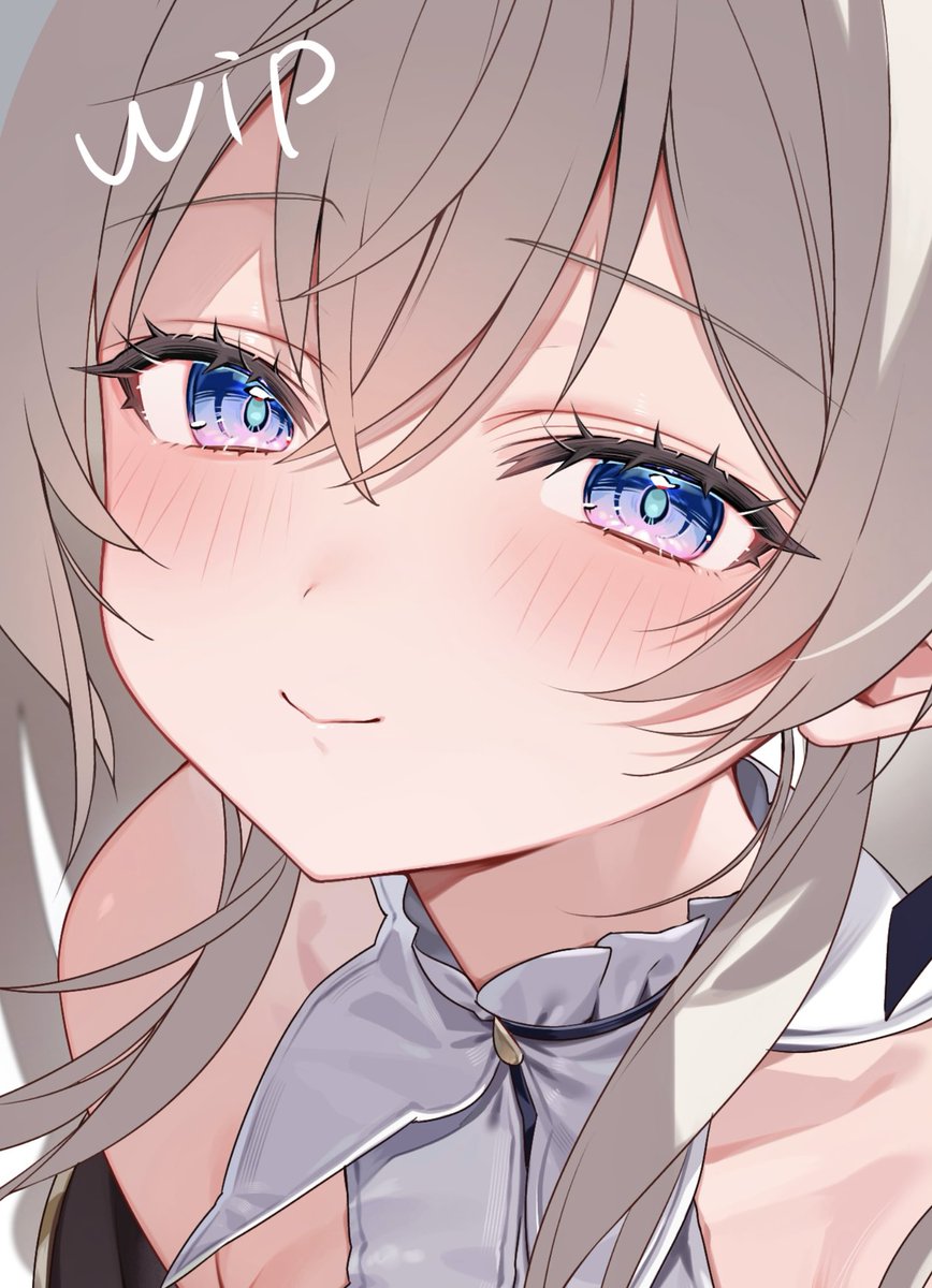 hinagikumonme's tweet photo. 二次創作復帰の一枚目はやっぱりこの子…！
明日の19時に完成版投稿します！ https://t.co/05UEJmuPFK