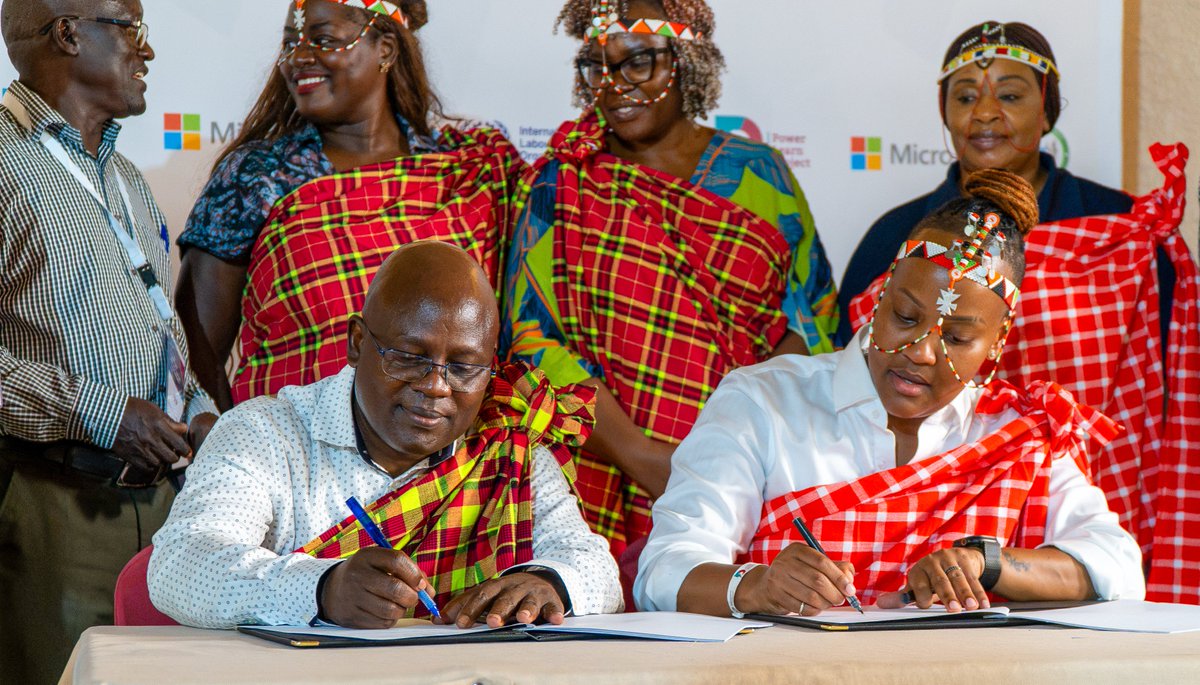 PLPAfrica's tweet photo. In partnership between the @ilo, PLP and @Microsoft, we officially launched a program that'll equip more than 1,700 refugee and host community youth with digital skills, industry certifications and pathways into employment & entrepreneurship.
#FutureMe #1MillionDevs4Africa https://t.co/Qilo0DfUAP