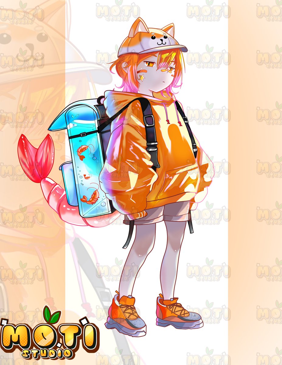 Moti0artz's tweet photo. 🐶🦐 Shrimp Shiba Inu Adopt🦐🐶
🟢Available on Vgen🟢
❔Any questions DM in Twitter ❔
🎨Artist retains the right to display the artwork for portfolio/social media use.
🟥Full speedpaint on my youtube🟥
#vtuber #vtuberoc #vtuberdesign #VtuberEN