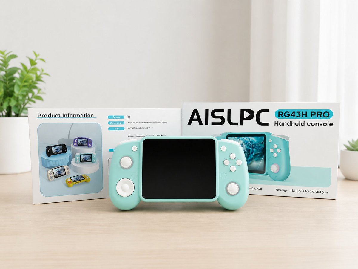 AISLPC_US's tweet photo. Turn any moment into family fun time 👨‍👩‍👧‍👦🎮

AISLPC RG43H PRO makes it easy for families to enjoy retro games together��simple setup, instant play, endless fun. 
👉 Amazon: https://t.co/DftU3OjGeH
👉 Official: https://t.co/KbPWiD58WB

 #RetroGaming #HandheldGaming #AISLPC #RG43HPro https://t.co/HeOd0fpj5h