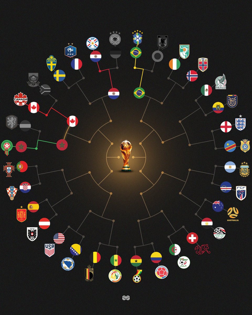 depintovich's tweet photo. The FIFA World Cup 🏆⚽️🌎

🇨🇦🇧🇷🇵🇾🇲🇦✅ https://t.co/UL7jloJ1ZQ