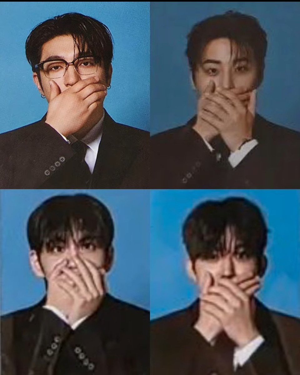 xcloveria's tweet photo. kangwondo nutup mulutnya pake dua tangan, sungjin doang yg cukup pake satu tangan soalnya GEDE 😵‍💫🫠 https://t.co/4AZy0xhH7a