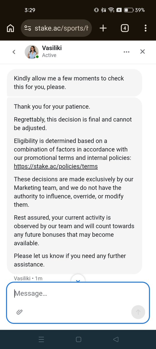quick31972's tweet photo. @Stake @Jelitics Now i am leaving stake..... They are fucking scammers they send mail but they don't have money to pay if someone do requirment @Stake @StakeIND @StakeEddie 
Do something stake💯 i am down like 4k https://t.co/GV3QYHrjEP