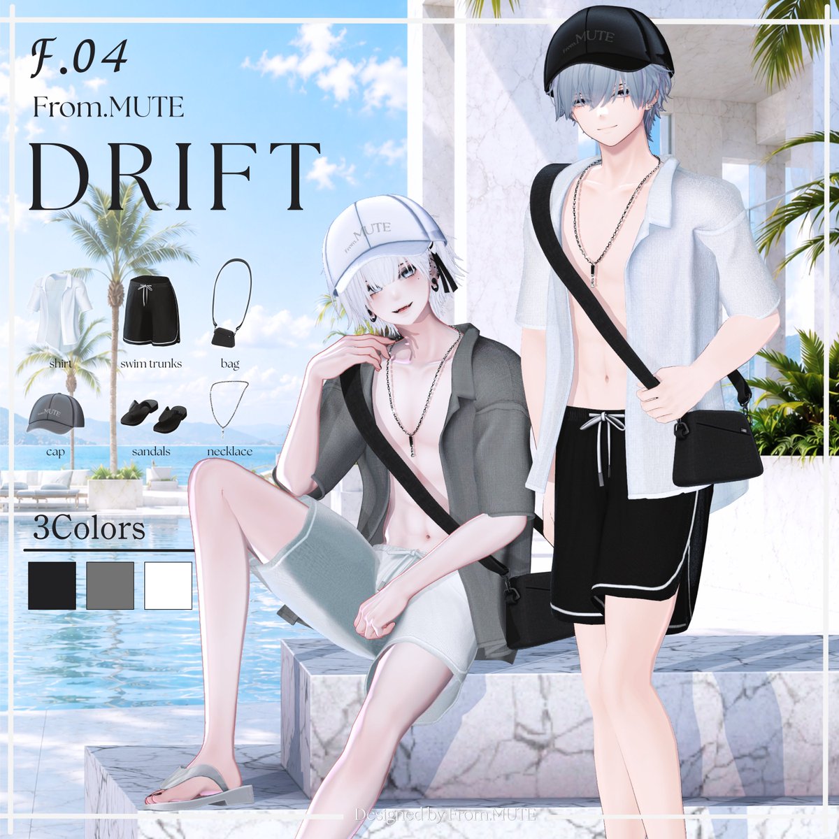 FromMUTE's tweet photo. 🎁 販売開始記念RPキャンペーン 🎁
From.MUTE「DRIFT」
🛒 5日間限定セール
⏰ 24時間限定
Full Set￥2,600 ➜ ￥1,800
https://t.co/El78ANiu2I

抽選で 3名様 にプレゼント✨
BOOTH♡が100増えるごとに
🎉 当選者を +1名 追加！

📅 応募期間
7/2 18:00まで
【応募方法】
✅フォロー＆RP
#From_MUTE https://t.co/qlBbd3K2zk