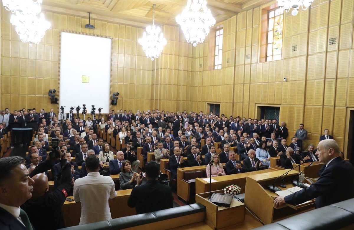 MhpTbmmGrubu's tweet photo. Genel Başkanımız Sayın Devlet BAHÇELİ @dbdevletbahceli TBMM Grup toplantımızı gerçekleştirdi. 
30.06.2026 https://t.co/aZsVTbJo6w