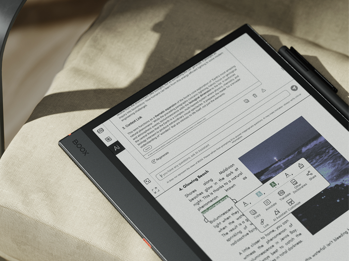 OnyxBoox's tweet photo. The BOOX Note Air5 C is built to adapt: a keyboard-powered workstation when you need to get things done, a distraction-free reader when it’s time to focus, and a creative space for your ideas whenever inspiration strikes.

One tablet, many ways to make it yours.  Learn more about it at https://t.co/RRppB9C2yq
