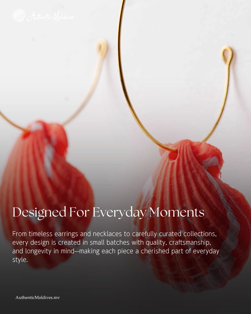 Authentic_MV's tweet photo. Born from a dream and inspired by the beauty of the Maldives, Dreamers Maldives creates handcrafted jewelry that celebrates island life through timeless designs and meaningful craftsmanship.

#AuthenticMaldives #SupportLocal #DreamersMaldives https://t.co/YUuzwnaZ3G