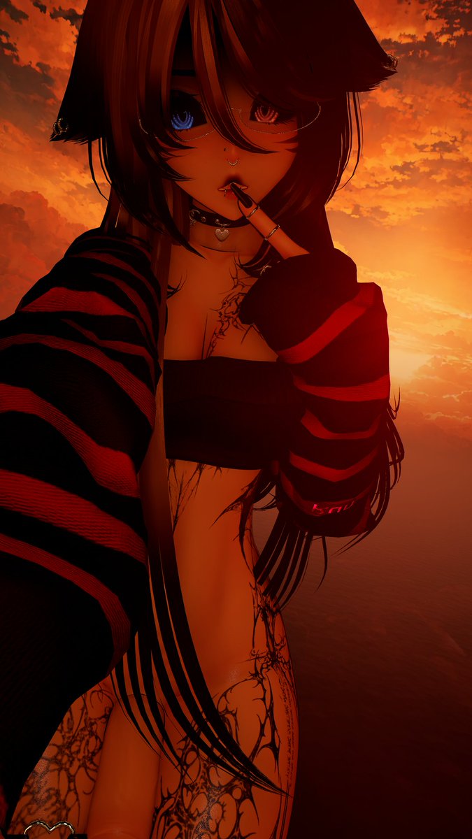 Devola_Dawn's tweet photo. Wanting to bend a cutie over, under the sunrise, would you volunteer?~
#VrNSFW #Vrchat #Vrteasing https://t.co/BZCCcJGJLy