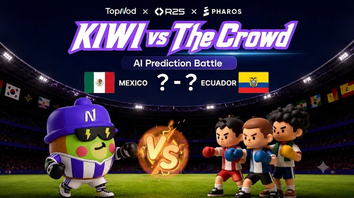 widiharry2236's tweet photo. Mexico ๐ฒ๐ฝ vs. Ecuador ๐ช๐จ. Crucial match, high stakes! @Kiwi_Nod
Whoโs going to nail the exact score in this AI Prediction Battle?
Drop your predictions below! ๐ซต
#TopNod #KiwiVsTheCrowd #Mexico #Ecuador #Football https://t.co/lO8sdEP5jG
