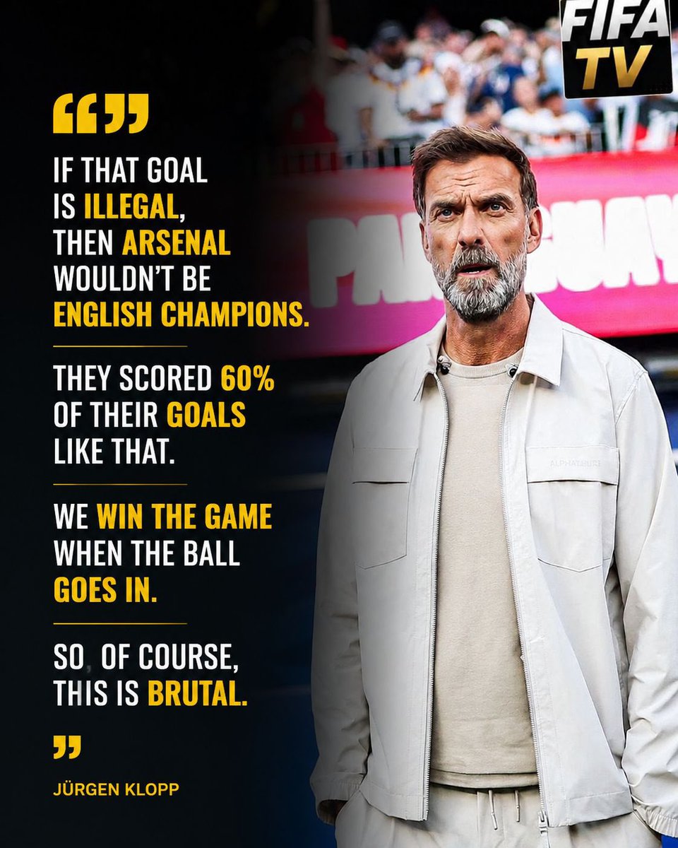 Lea_EFC's tweet photo. Not often I agree with Jurgen Klopp but here we are 😭

Clearly we should void Arsenal’s title*

Thanks @LFCNation6X 🤝 https://t.co/ry0QuNuyvu