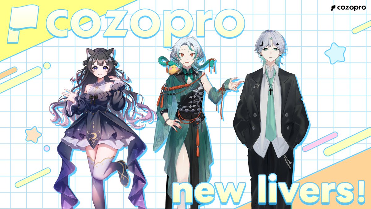 cozopro's tweet photo. ＼cozoproライバーがデビュー✨／

cozoproからデビューする
ライバーさんをご紹介いたします🙌

今週から配信デビューとなります🚀
ぜひ配信やXをチェックしてみてください！

#cozopro #IRIAM https://t.co/AIsxPFITAB