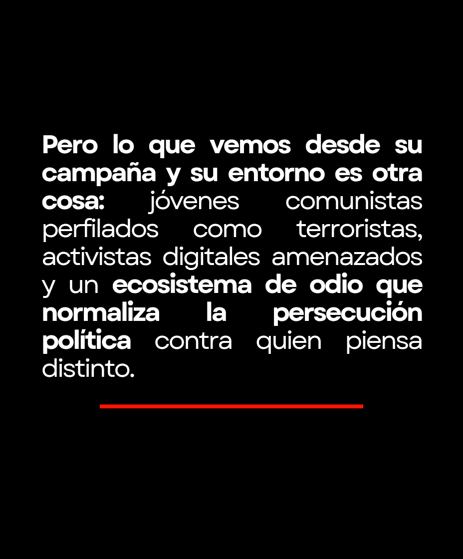 diegoonzalez07's tweet photo. Quieren regresar a la persecución y estigmatización al movimiento estudiantil de los años 8o's,  los falsos positivos judiciales, las torturas, las desapariciones y la persecución anticomunista como lo hicieron con los y las dirigentes de la UP https://t.co/XDGgyFIPWh