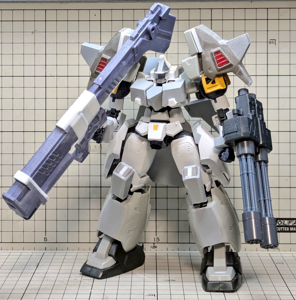 Ex_gmodeler's tweet photo. 現状　←　元キット https://t.co/CuZefCK4Xc