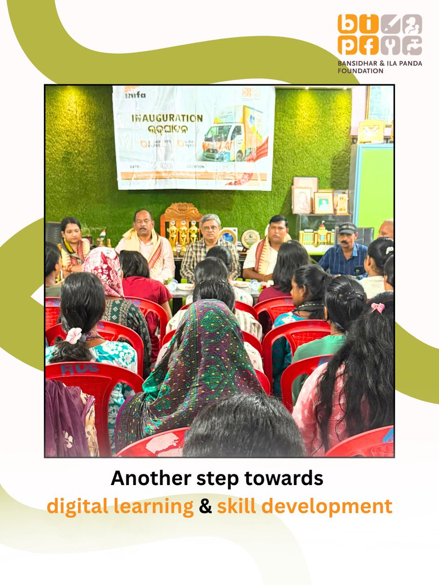 BIPF_Odisha's tweet photo. The start of the 9th & 10th batches of learners under E-Shikshya Express at our Bhubaneswar intervention marks a step forward in expanding digital education. With 35 students registered, the journey of accessible learning and skill development begins. 
A small but meaningful step towards building confident, future-ready youth through technology-enabled learning and participation.

#DigitalEmpowerment #YouthDevelopment #EShikshyaExpress #BIPF #BhubaneswarIntervention #DigitalLearning #SkillDevelopment #EducationForAll