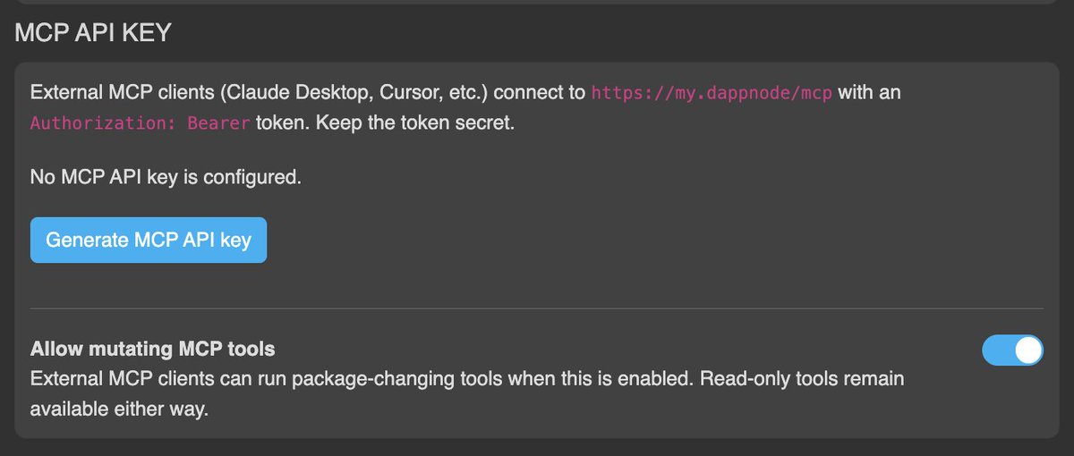 Dappnode tweet media