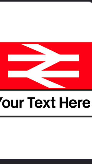 rob_milky's tweet photo. @ScotRail A sign like this needs to be placed where the road splits https://t.co/THfJueJ8A2