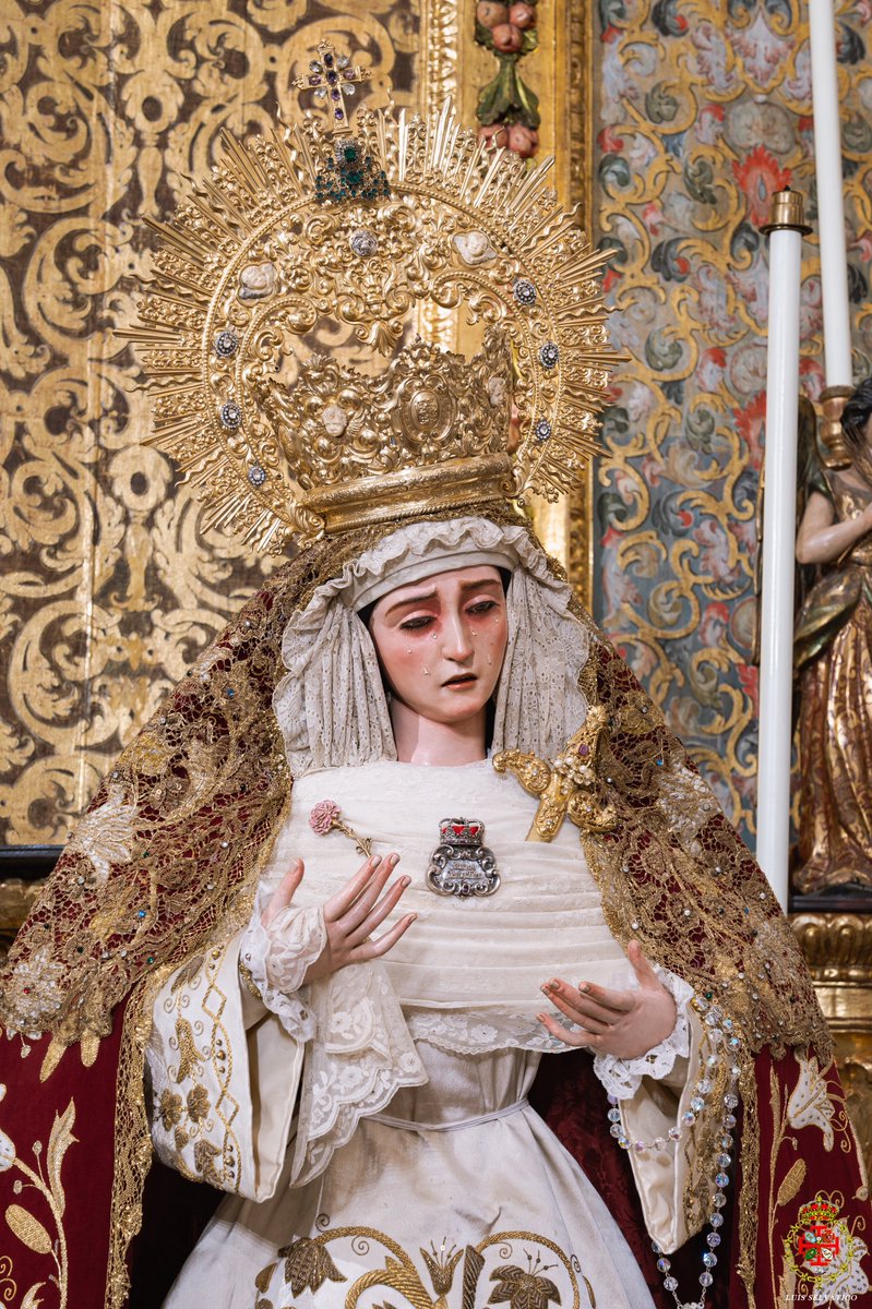 LaCenaSevilla's tweet photo. La entrega del fajín tendrá lugar esta tarde durante la santa misa que celebraremos a las 20:30 horas. https://t.co/xiMuuAFkI8