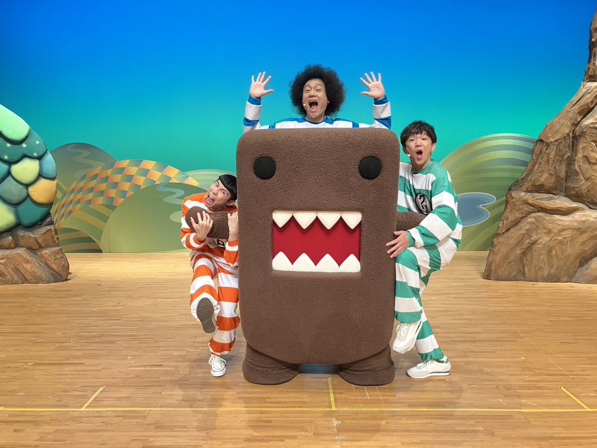 1975gon0621's tweet photo. 久しぶりに「みんなDEどーもくん！」にゲスト出演させていただきます！
愛媛県四国中央市での公開収録の模様が、
7/7(火)NHK Eテレ16:30〜17:00
七夕の日にまずは前編が放送予定です！

どーもくんやななみちゃんやハナコの皆さんとの収録がとっても楽しかったです😆
是非ご覧ください！ https://t.co/DO7LZ7TtIw