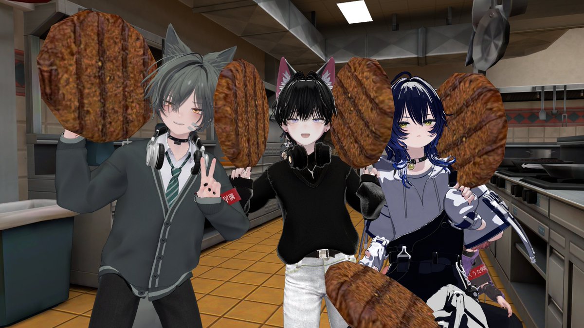 4sh_VRC's tweet photo. 今日は #くうた学園 
転校生のお披露目会だよ～！
リクイン枠もあるらしいよ、
来校者さんたち、是非行ってみてね♡

これはこの間1年生で遊んだり
バイトしたときの写真！！

くうた学園 1年生 飛鳥📷️ https://t.co/jun2KIkqYQ