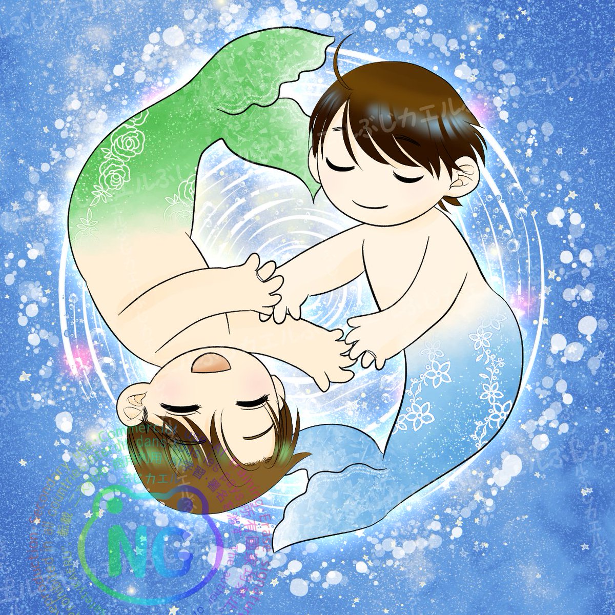 safetyKAERU's tweet photo. 6/30は人魚の日 https://t.co/ji358GbFnp