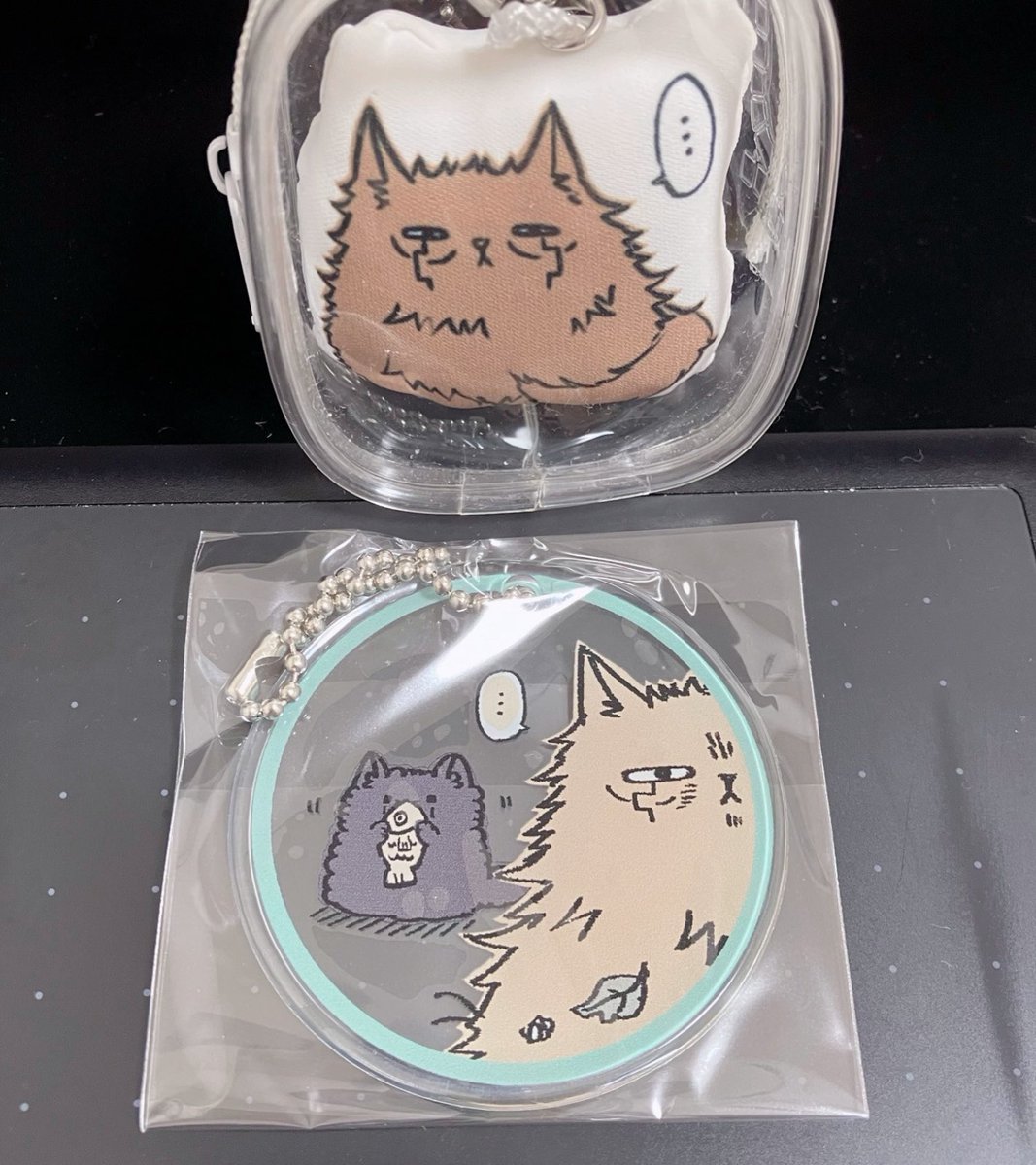 sagiya019o's tweet photo. べつのもの作るついでに少数だけつくったキーホルダーが届きました(っ*´◒`*c)笑
9月のイベントにもっていきます🕺 https://t.co/Ch7VZ62M7K