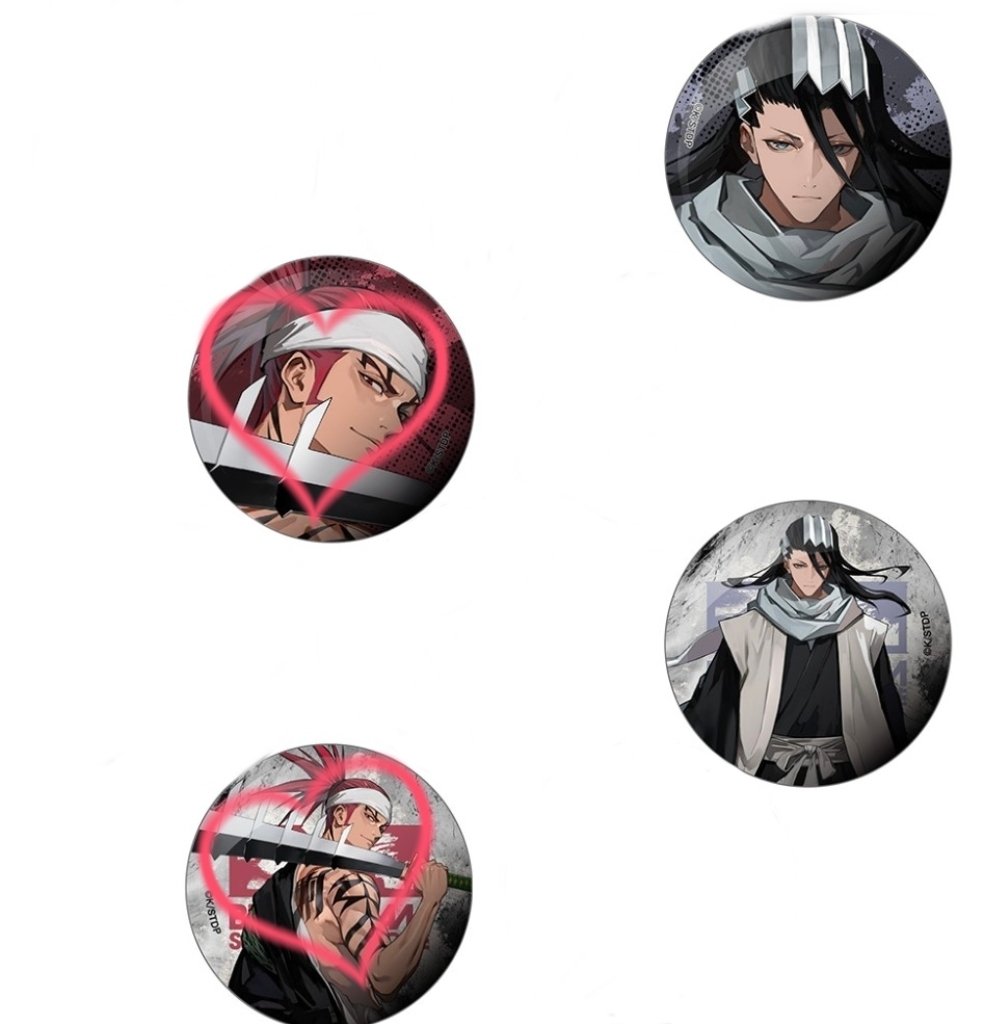 交換/譲渡】BLEACH×LAM SOUL ART SHOWCASE 缶バッジ アクリルカード