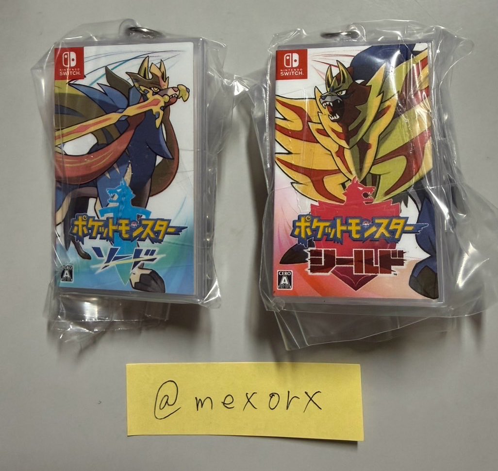 mexorx's tweet photo. 【譲渡】ポケモン ポケットモンスター
パッケージ＆ゲームカード キーホルダー コレクション 2019-2025

譲：ソード、シールド
求：定価＋送料

まとめてのお譲りのみ
ツイフィご確認下さい
よろしくお願い致します https://t.co/vIpFRssMKr