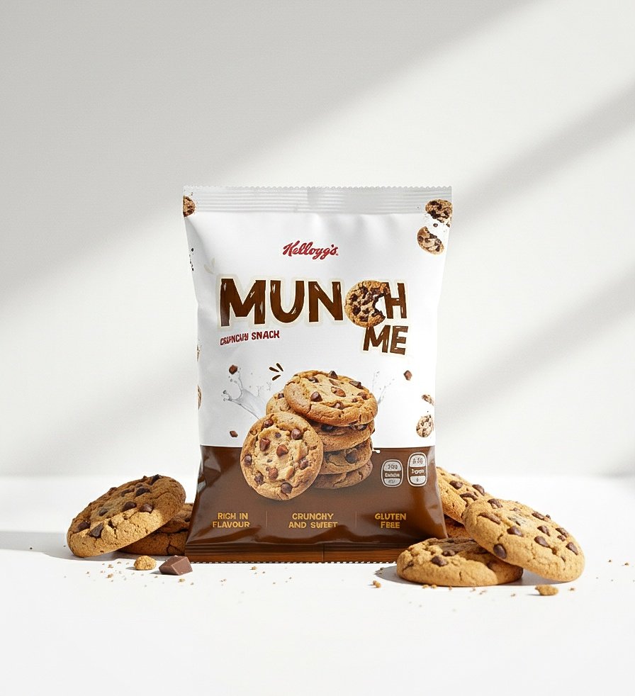 Daveart62's tweet photo. Product Design- Conceptual product/packaging design for @KelloggsUS 

The goal was simple, make the package feel as playful and crunchy as what's inside it.

Software: Pixellab https://t.co/8EdpxQwxda