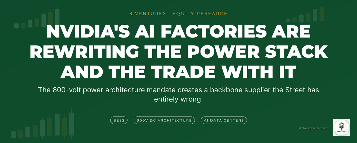 9 Ventures (@ThematicTrader) on X