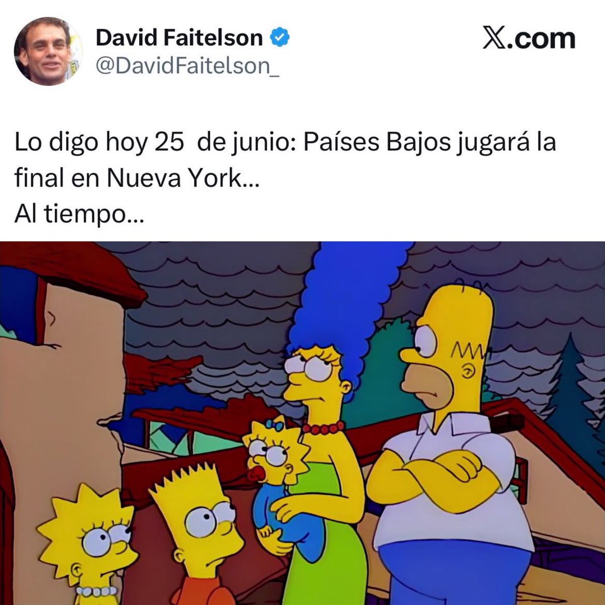 SoySimpsonito's tweet photo. ¿No te cansas de estar equivocado siempre, Faitelson? https://t.co/lR3Mdng4vH