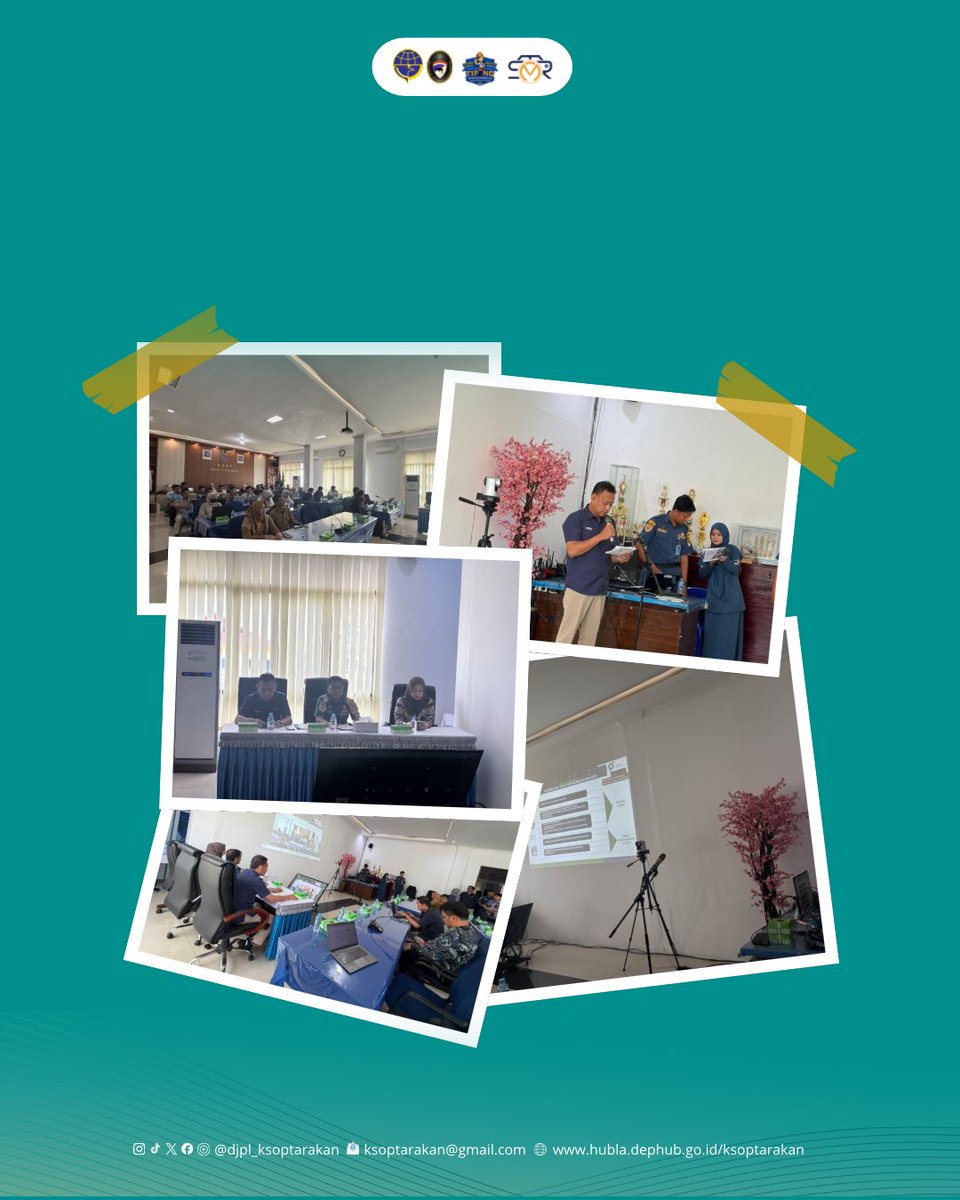 ksoptrk's tweet photo. #kawanlaut Selasa, 30 Juni 2026,
Akselerasi Pelayanan, Pelabuhan Tarakan Gelar Coaching Clinic Implementasi PAB
Dalam upaya meningkatkan efisiensi dan transparansi layanan kepelabuhanan, #smrtksoptrk #zonaintegritasmenujuwbk #tidung #SPK2P4 #KPLP #JebolGPS https://t.co/LM4IlJH1dg