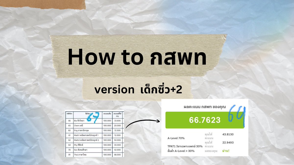 pongkoon44535's tweet photo. How to กสพทคับ บิดมานาน โดนมรสุมรุมเร้าไปหน่อย ตั้งใจทำน้า มีอะไรสอบถามทักdmเลย ซอรี่ที่อันเก่าไม่ได้ตอบ🙇‍♂️(แปะเป็นไดรฟ์เข้าไปอ่านเอานะครับ มันเยอะ) #dek69 #dek70 https://t.co/EAJNafmedY