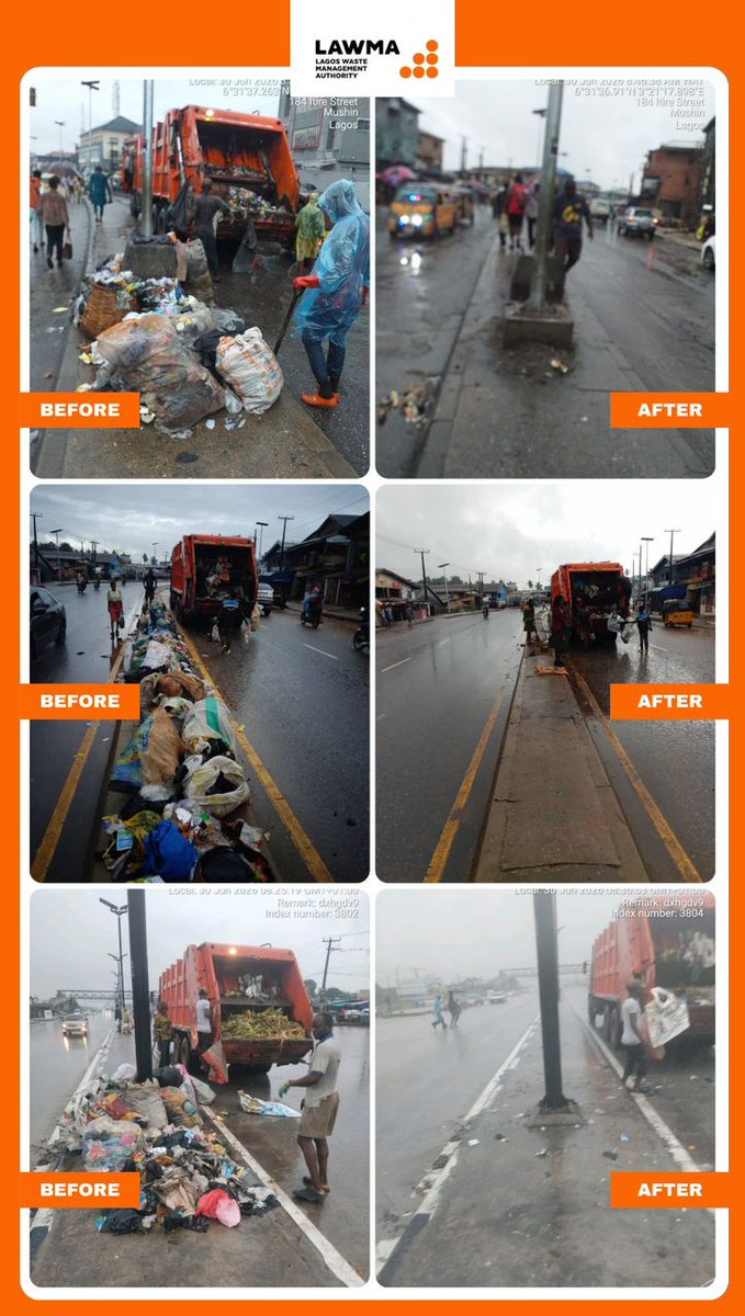 lollylarry1's tweet photo. LAWMA Clears Multiple Blackspots Across Epe, Ikoyi, Lagos Island, and Orile Corridors

https://t.co/LxDns5bMMd https://t.co/agxP9y923N
