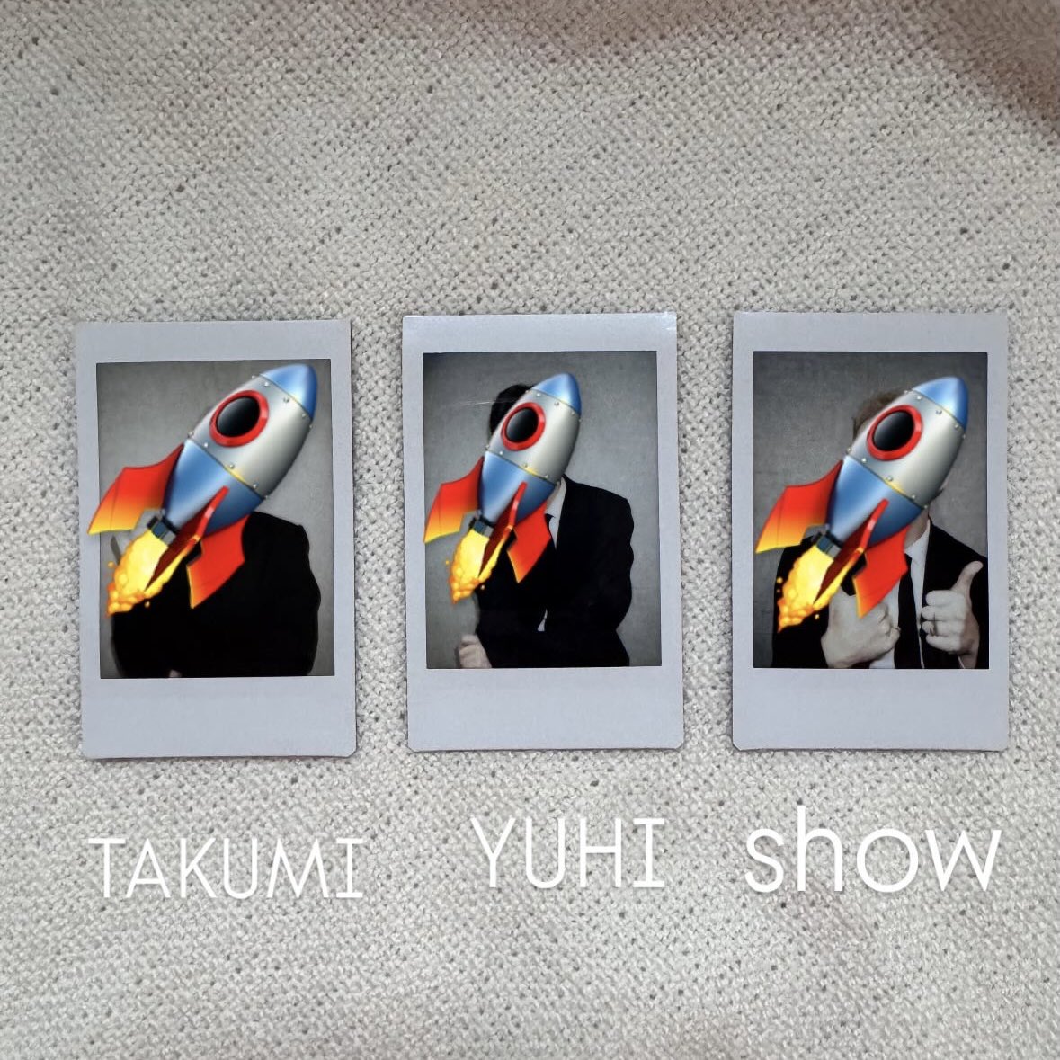 TJBB JET BANGIN' チェキ 交換 【譲】 SHOW TAKUMI YUHI 【求】 TAKI