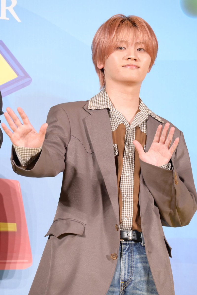 natalie_mu's tweet photo. 【#トイストーリー5 ジャパンプレミア】🧸🚀

KAIRYU（MAZZEL）が会場に登場！
写真はこちら📸
https://t.co/3ysswhlJj9

KAIRYUにとって「トイ・ストーリー」は
夢への原動力になった作品
「デビューを志していた時期に特にたくさん観た」 https://t.co/NCoMMpw9I1