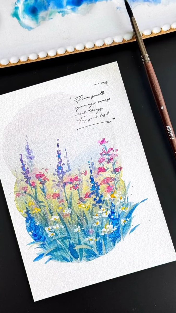Artify_yourself's tweet photo. watercolor garden
Artist: @imami.watercolor (IG)
#watercolor #watercolour #painting #illustration #artwork #artpiece #floral #flower #botanical #garden #art #fineart #watercolorpainting #watercolorlover #aesthetics #artist #artify #artsupplies #paintbrush https://t.co/kWZBubWlOE