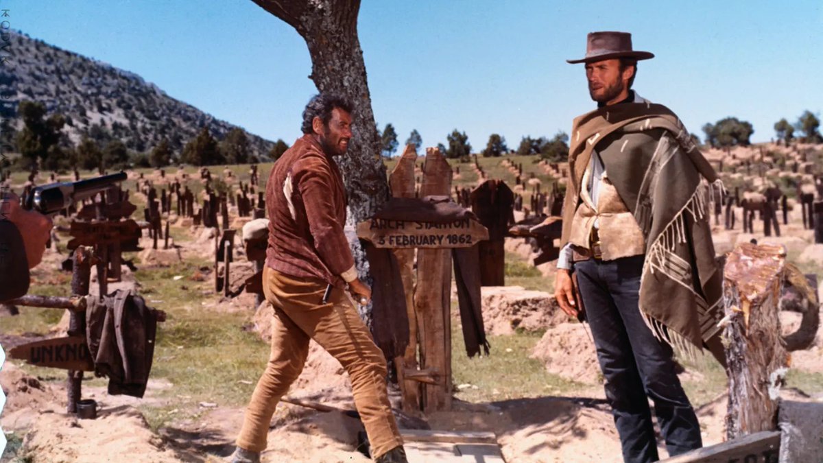 DesdeSofa's tweet photo. #FelizMartes 🎞️🎂6️⃣0️⃣🔫🏜️🤠 Regreso a Sad Hill: Burgos celebra los 60 años de #ElBuenoElFeoYElMalo 🇮🇹 trayendo de vuelta el universo de Sergio Leone https://t.co/gtyKPeLgl0 vía @CINEMANIA_ES
#SadHill #Burgos #cine #western #60aniversario #TrilogíaDelDólar #SergioLeone https://t.co/kTKSuzvGxA