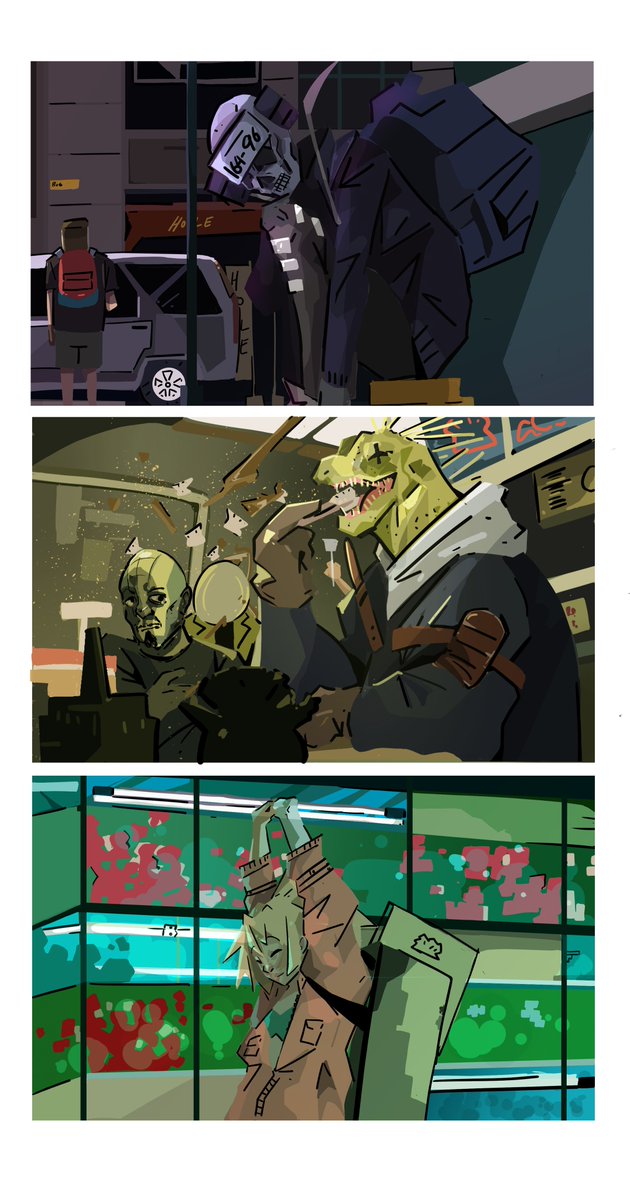 ArtofMicoMan's tweet photo. Dorohedoro doodles 
#dorohedoro https://t.co/s5TI0eoYXW