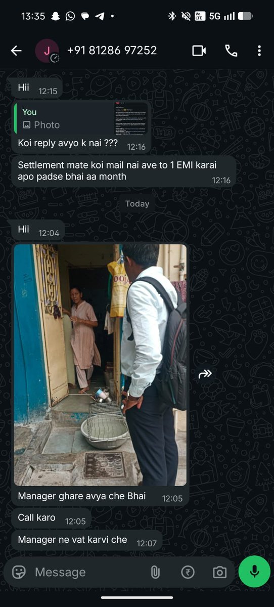 Expertonmy's tweet photo. Due to financial cress I missed the EMI of @IDFCFIRSTBank The recovery agent visit my home and harassing my family and using badly language pls take action against him @RBI @RBIsays https://t.co/ln7IJVDtJY