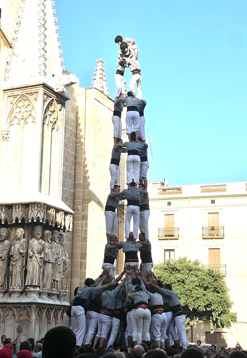 pepribes's tweet photo. El passat dissabte la ciutat de #Tarragona, amb la Diada del Pla de la Seu, va arribar als 500+2 castells de 9 i superiors descarregats a l’època moderna dels #castells, des del 3d9f de la @JovesValls el 7/10/1990, al 3d9f dels @borinots (el 500) repartits en 9 places 1/6 ⬇️ https://t.co/Z64m0uvnrV