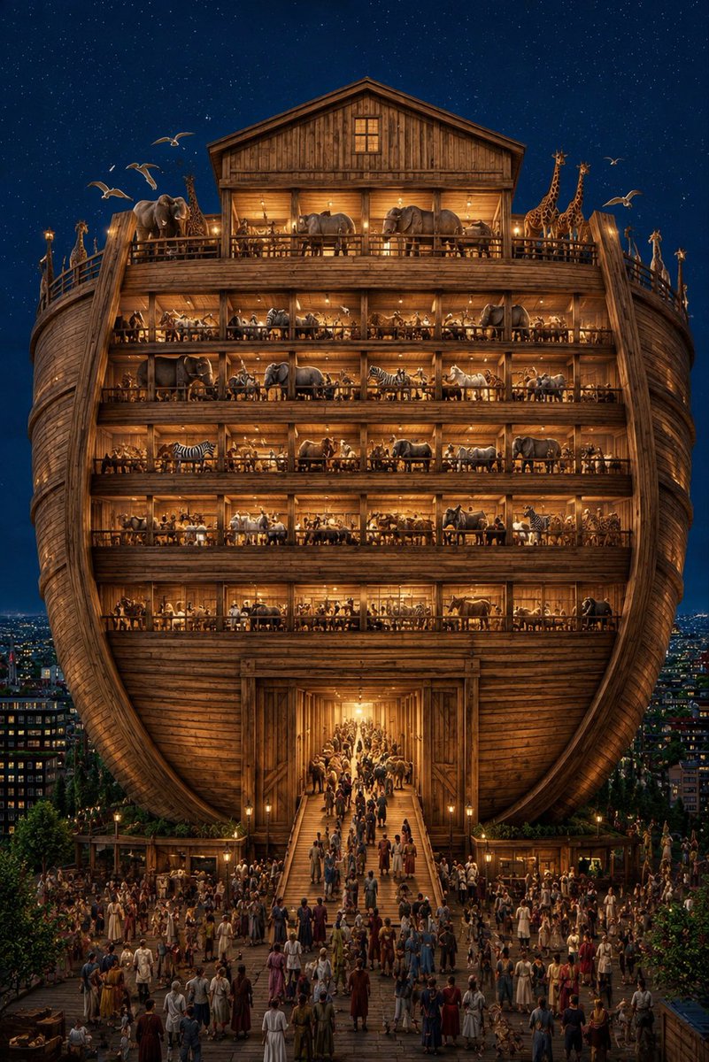 DeARKdev's tweet photo. Hey @grok count every person in this ark if you can

$Ansem https://t.co/34etwG1FtZ