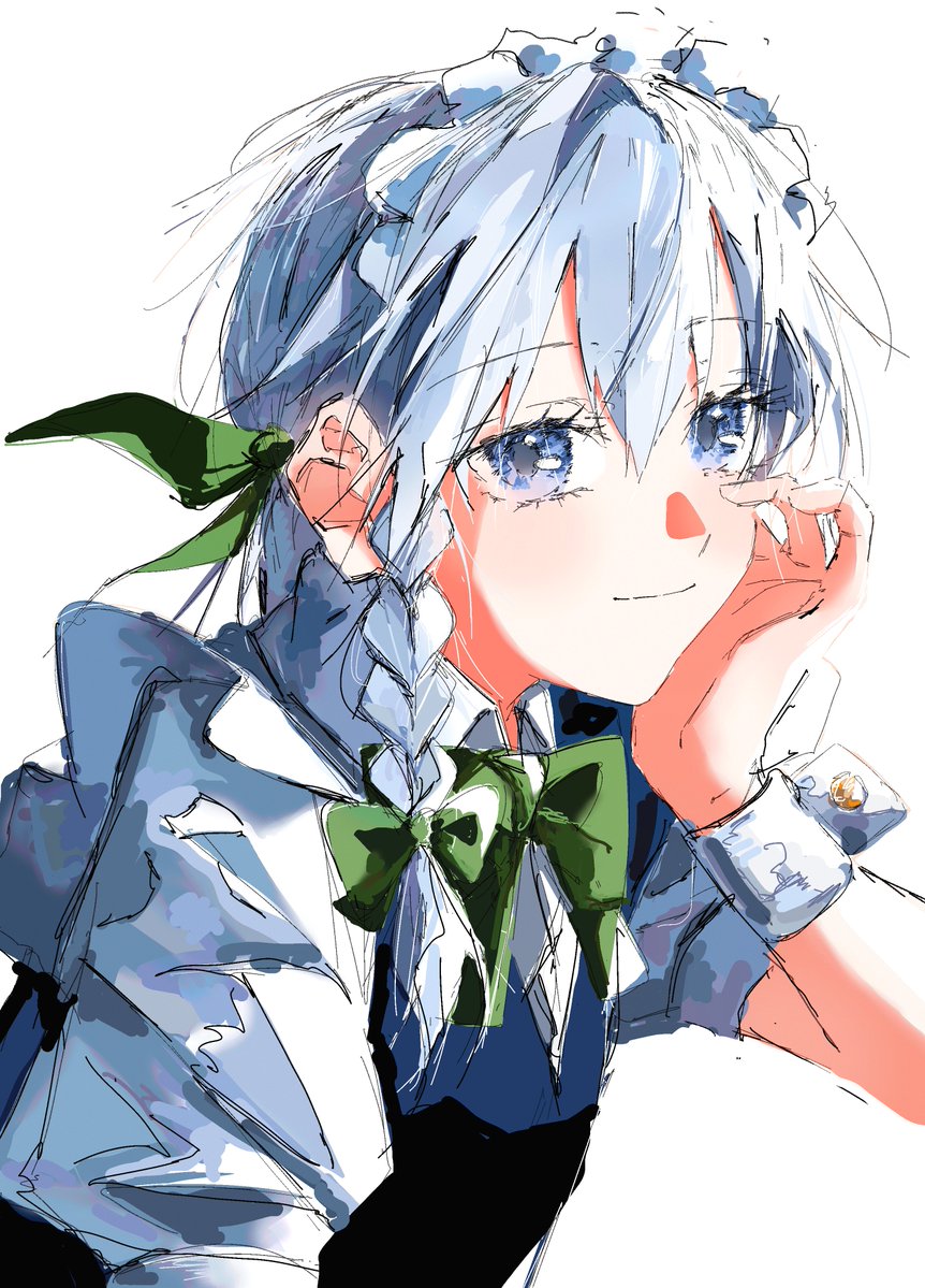 reverse_1111's tweet photo. メイド長
#東方Project #東方  #十六夜咲夜 https://t.co/6uQSGsbxBl