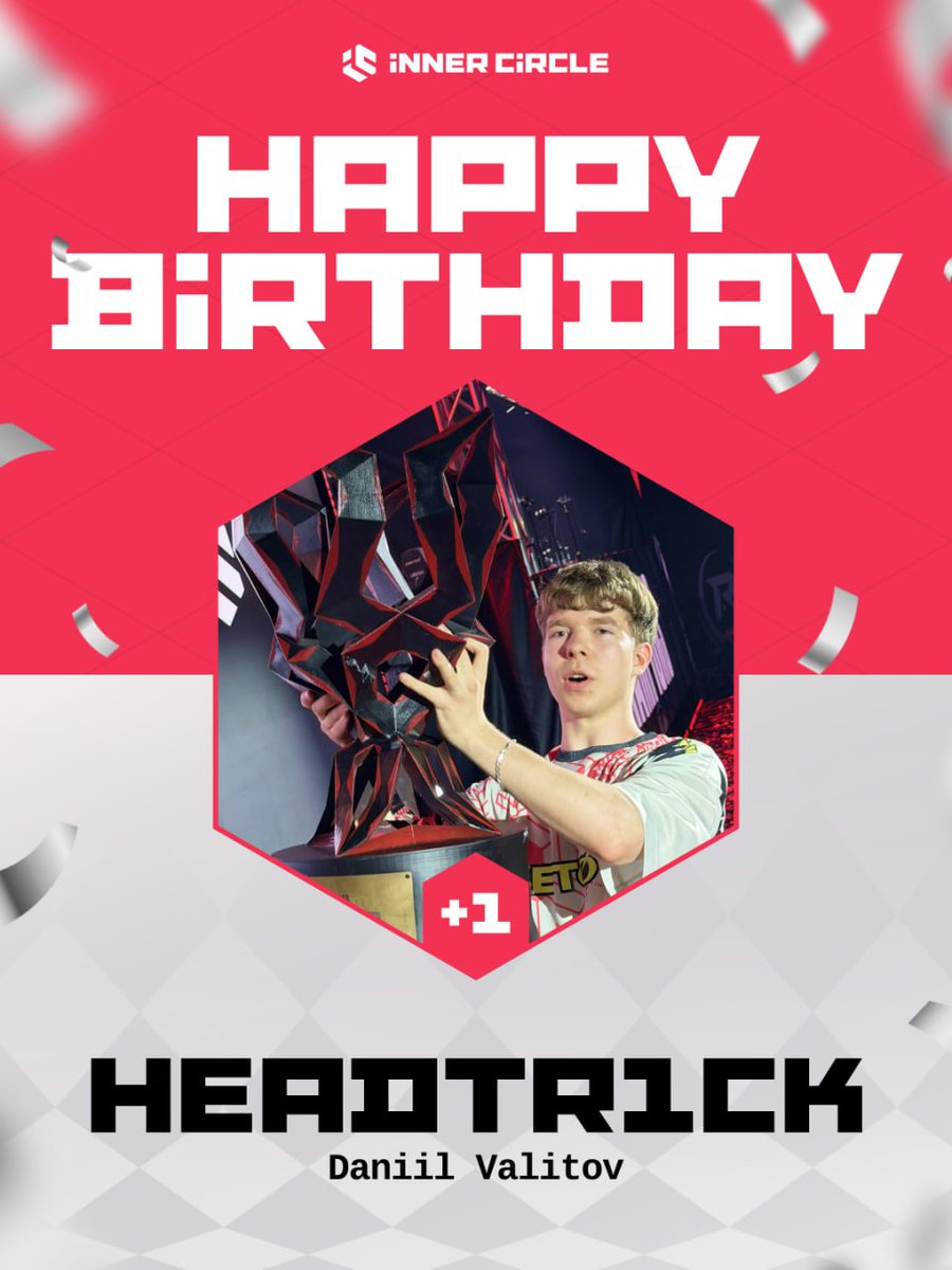 Happy birthday to one of our champions @headtr1ckcs 🎉 May this be