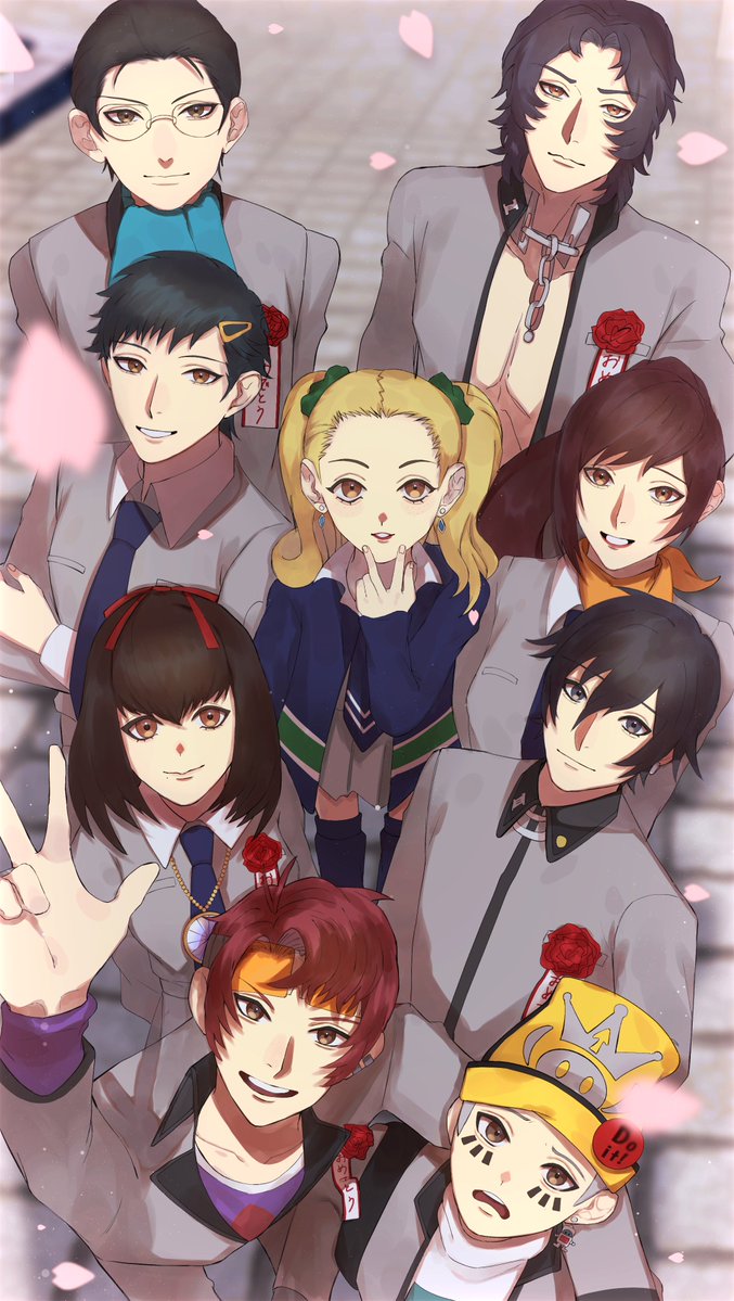 hosiotroitokiya's tweet photo. ペルソナ30th おめでたいですなぁ……落ち着いたら年内にまたイラストリメイクしていきたい所存…… https://t.co/fUljMUr5Yb
