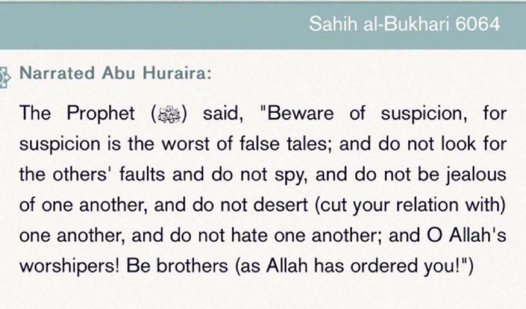 aiishadahir's tweet photo. Unfortunately, many Muslims ignore this Hadith https://t.co/wOOlmdbNFV
