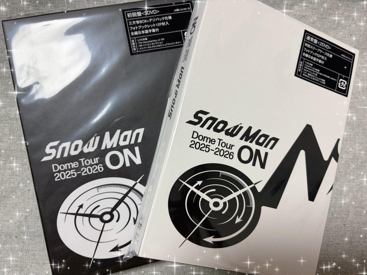sn_mm_a's tweet photo. フラゲ完了！
ONを生で観ることは出来なかったけどやっと観れる🥹
ライブでパフォーマンスしている9人は凄くいい顔しててキラキラ輝いて大大大好きなんです🫶🏻🎀
どれから観ようかな📀

#SnowMan_ON https://t.co/wM0P6UEjj2